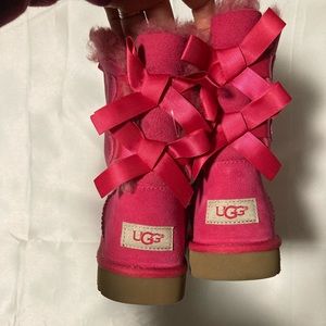 Pink Ugg’s boots new no box